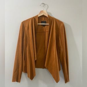 Liverpool faux suede tan jacket. XS